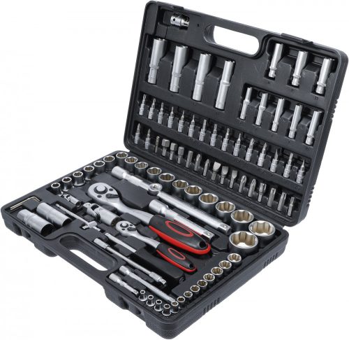 BGS DIY 94 részes dugókulcs készlet, 1/4" + 1/2" (BGS 2296)