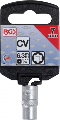 BGS technic 1/4" "Super Lock" dugókulcs, 7 mm (BGS 2347)