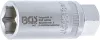 BGS technic Gyújtógyertya kulcs biztosító rugóval, 6 pontos, 18mm (BGS 2402)