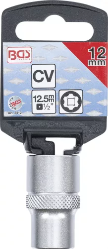 BGS technic 1/2" "Super Lock" dugókulcs, 12 mm (BGS 2412)