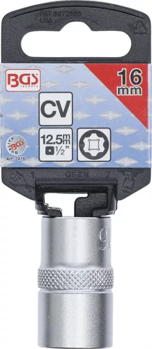 BGS technic 1/2" "Super Lock" dugókulcs, 16 mm (BGS 2416)