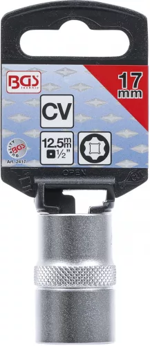 BGS technic 1/2" "Super Lock" dugókulcs, 17 mm (BGS 2417)