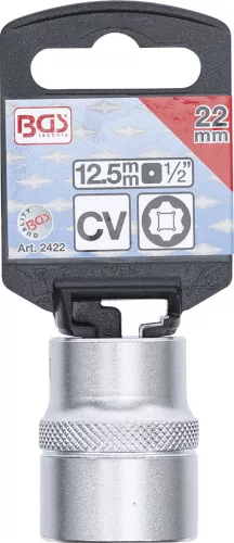 BGS technic 1/2" "Super Lock" dugókulcs, 22 mm (BGS 2422)