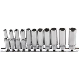   BGS technic Dugókulcsfej készlet hosszú colos hatszög fejekkel, 1/4”, 3/16”–1/2”, 11 részes (BGS 2429)