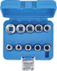 BGS technic Dugókulcsfej készlet colos Pro Torque hatszög fejekkel, 1/2”, 3/8”–15/16”, 10 részes (BGS 2434)