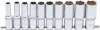 BGS technic Dugókulcsfej készlet hosszú colos hatszög fejekkel, 1/2”, 3/8”–15/16”, 10 részes (BGS 2435)