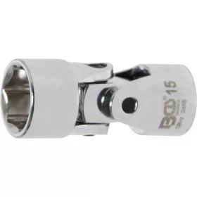   BGS technic 3/8" Univerzális csuklós dugókulcs, 15 mm (BGS 2455)
