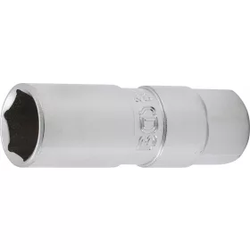   BGS technic Gyújtógyertya kulcs, szatén króm galvanizált, 3/8", 16mm (BGS 2471)