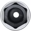 BGS technic Gyújtógyertya kulcs, szatén króm galvanizált, 1/2", 16mm (BGS 2472)