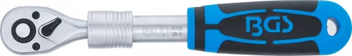 BGS technic Racsnis kulcs, kihúzható | 6,3 mm (1/4") | 190 - 225 mm (25120)