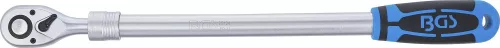 BGS technic Dugókulcs hajtókar teleszkópos nyéllel, 1/2”, 455–595 mm, 72 fogú racsnifejjel (BGS 25124)