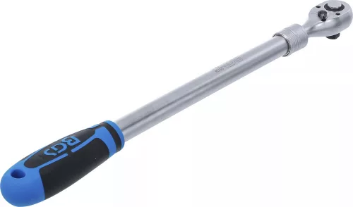 BGS technic Dugókulcs hajtókar teleszkópos nyéllel, 1/2”, 455–595 mm, 72 fogú racsnifejjel (BGS 25124)