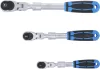 BGS technic Racsnis kulcs készlet | kihúzható, hajlítható | 6,3 mm (1/4") - 10 mm (3/8") - 12,5 mm (1/2") | 3 darabos (25128)