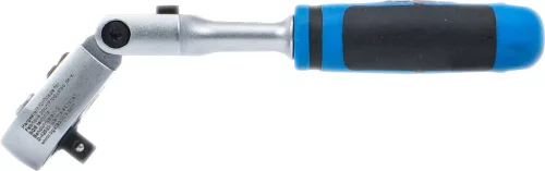 BGS technic Csuklófejes racsnis hajtókar 1/4”, 165 mm, reteszelhető fejjel (25130)