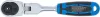 BGS technic Csuklófejes racsnis hajtókar 1/4”, 165 mm, reteszelhető fejjel (25130)