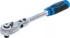 BGS technic Csuklófejes racsnis hajtókar 3/8”, 245 mm, reteszelhető fejjel (25131)