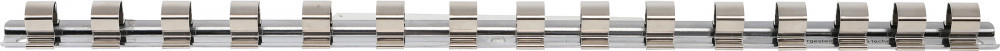 BGS technic Dugókulcs tartó sín, 15 részes, 1/2" (BGS 2540)