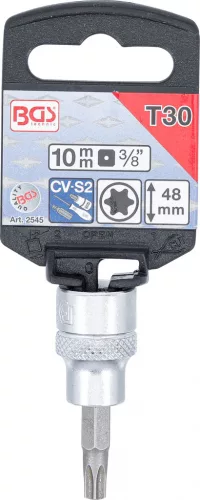 BGS technic Torx bitfej 3/8" nem fúrt, T30 (BGS 2545)