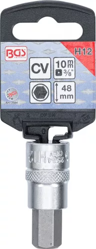 BGS technic Imbusz kulcs 12 mm, 3/8" befogás (BGS 2584)