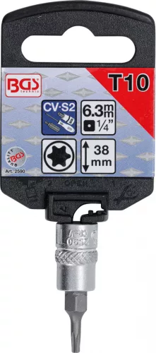 BGS technic Torx bitfej 1/4" T10 (BGS 2590)