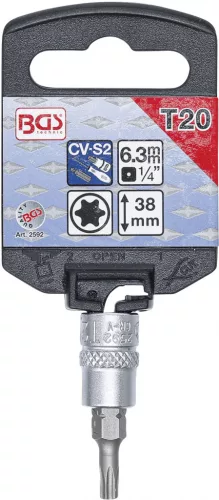 BGS technic Torx bitfej 1/4" T20 (BGS 2592)
