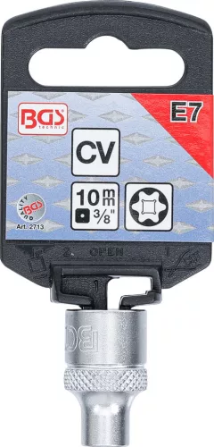 BGS technic Dugókulcs E7, 3/8" (BGS 2713)