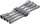 BGS technic Dugókulcsfej készlet fúrógéphez, 1/4”, 6–13 mm, 100 mm hosszú, 8 részes (BGS 2759)