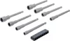 BGS technic Dugókulcsfej készlet fúrógéphez, 1/4”, 6–13 mm, 100 mm hosszú, 8 részes (BGS 2759)