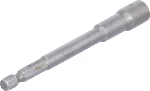 BGS technic Extra hosszú dugófej, 7 mm-es, 6 lapos fej - fúróba fogható, 6 lapos szár (BGS 2763)
