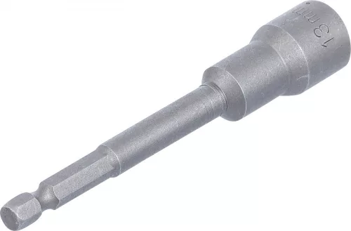 BGS technic Extra hosszú dugófej, 13 mm-es, 6 lapos fej - fúróba fogható, 6 lapos szár (BGS 2769)