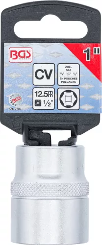 BGS technic 1/2" Dugókulcs, hatszögletű | 1" (BGS 2787)