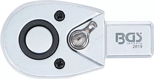 BGS Technic 1/4" racsnis fej | Fokozatmentes | cserélhető fejű nyomatékkulcsokhoz (BGS 2819)