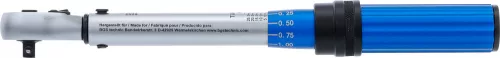 BGS technic Nyomatékkulcs 1/4”, 5–25 Nm, 72 fogú keskeny racsnifej, ±3% (BGS 2825)