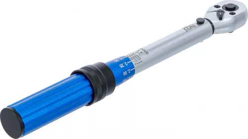 BGS technic Nyomatékkulcs 1/4”, 5–25 Nm, 72 fogú keskeny racsnifej, ±3% (BGS 2825)