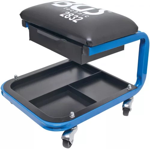 BGS technic Szerelőszék fiókkal és kerekekkel, 90 kg, 360 × 410 × 350 mm (BGS 2832)