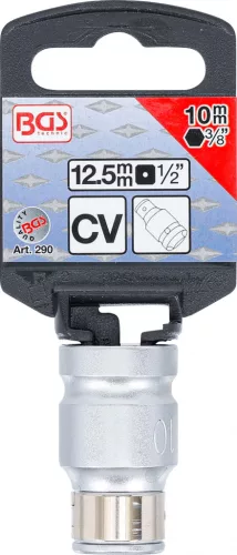 BGS technic 1/2" Adapter rögzítő golyóval 10 mm-es bitekhez (BGS 290)