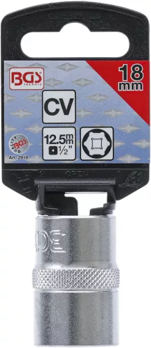 BGS technic 1/2" "Pro Torque" dugókulcs, 18 mm (BGS 2918)