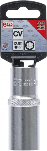 BGS technic 1/2" "Super Lock" hosszított dugókulcs, 22 mm (BGS 2952)