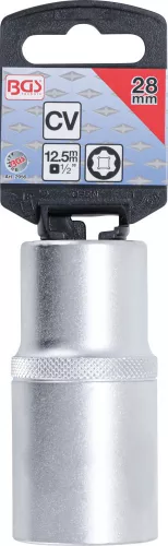 BGS technic 1/2" "Super Lock" hosszított dugókulcs, 28 mm (BGS 2956)