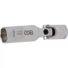   BGS technic Csuklós dugókulcs fej 3/8", 16mm (BGS 2985)