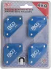 BGS technic 4 darabos mini-mágneses tartó, 45°-90°-135° (BGS 3004)
