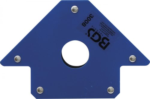 BGS technic Nagyteljesítményű mágneses tartó, 20kg-ig (derékszög mágnes) (BGS 3008)