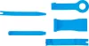 BGS technic 5 részes díszítőelem és műanyag patent eltávolító készlet, különböző formájú (BGS 3027)