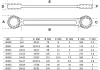 BGS technic 8 részes csillag-csillagkulcs készlet, extra lapos, 6-22 mm (BGS 30300)