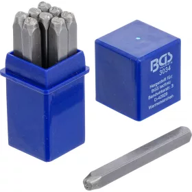 BGS technic Számbeütő készlet, 4mm (BGS 3034)
