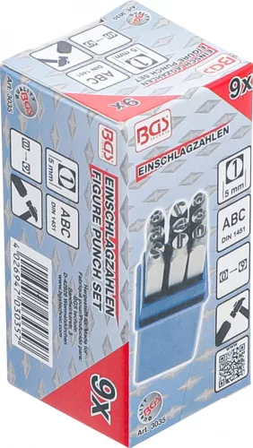BGS technic Számbeütő készlet, 5mm (BGS 3035)