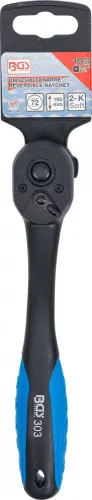 BGS technic 3/8" Racsnis hajtószár, műanyaggal bevonva (BGS 303)