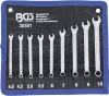BGS technic Csillagvilláskulcs-készlet | 4 - 10 mm | 9 db. (BGS 30551)