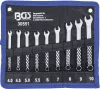 BGS technic Csillagvilláskulcs-készlet | 4 - 10 mm | 9 db. (BGS 30551)