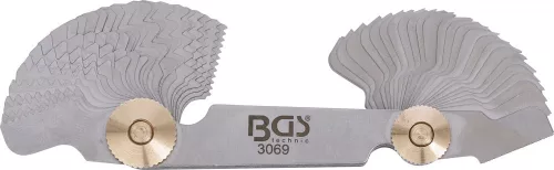 BGS technic 52 részes menetsablon 0,25-6mm + 4-62 whitworth (BGS 3069)